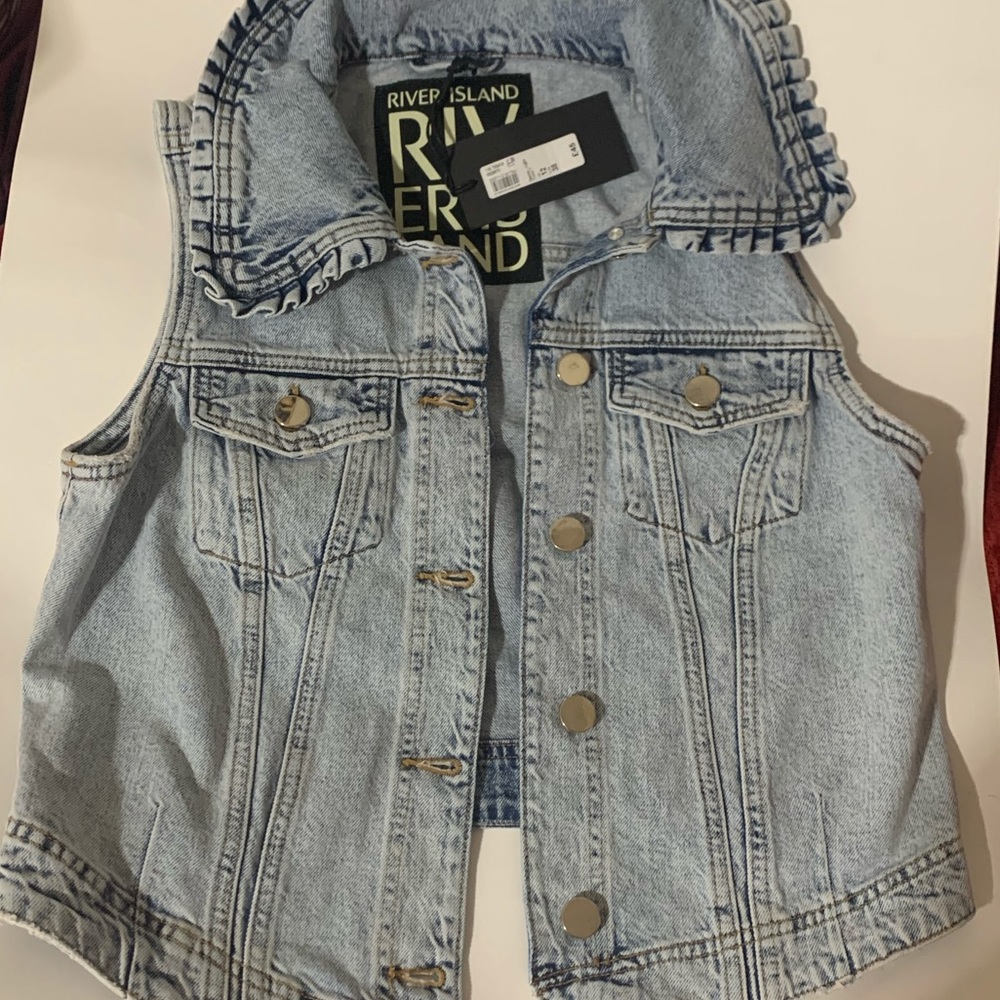 River Island Denim Vest